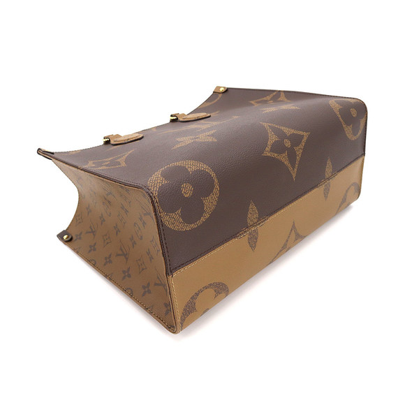 Louis Vuitton Giant Monogram Onthego MM 2 Way Tote Shoulder Bag - Picture 4 of 8